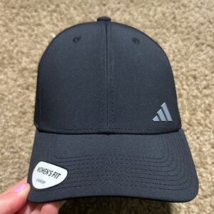 Adidas Women's backless Black Cap with Logo